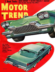 MOTOR TREND 1955 APR - MORMAN V16, NEW GM CONCEPTS, MERC CUSTOM, DeSOTO FIREFLITE*